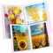 Henoyso 60 Pages A2 & A3 Diamond Painting Storage Book, 22 x 16.4 Inch & 16.5 x 12.1 Inch, Pink