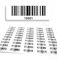 Barcodeetiketten 10001-11000 fortlaufend 5-stellig DGUV Prüfung Barcode Etiketten 1.000 Stck Strichcode Elektrotechnik Code128 selbstklebend 50x17mm (10001-11000)