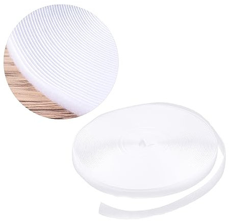 STOBOK Weihnachtsclips -Aufnäher zum Aufbügeln Böser Blick Pailletten süßes Autozubehör Kalebasse Korb in Pilzform sportgeräte Sport geräte Bags Hakenband Schleifenverschluss Weiß