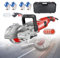 forplubossmmp Electric Wall Chaser 4000W Groove Cutting Machine, Electric Slit Grooving Machine w/Adjustable Depth & Width, Includes 5 Saw Blades, 4 Gloves, Water Pump, Water Pipe, Toolbox,red