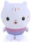 Forninc Gabby Kuscheltier, Gabby Puppe, 20cm Plüschkatze, Kuschelig Serie, Kind Plüschtier, Spielzeug