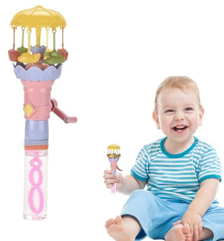Seifenblasen,Leuchtstab Mit Blasfunktion - Tragbarer Interaktiver Bubble Maker für Kinder – Spaß bei Gartenpartys, Geburtstagen, Ostern, Weihnachten & Halloween