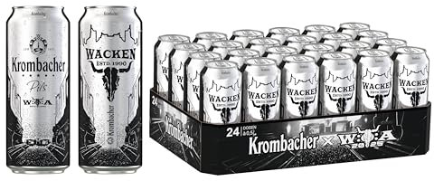 Krombacher Pils 0,5L Dose Wacken 2025 Edition 24er Dosentray