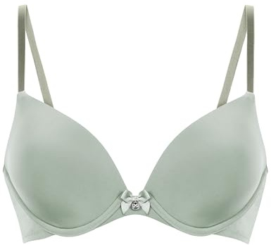 Hunkemöller Vorgeformter Bügel-BH Plunge - Iceberg Green - 70A