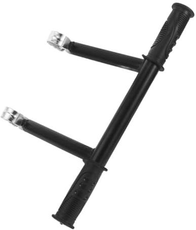 Beatifufu Verlängerung Kinderwagen Griff Edelstahl Höhenverstellbare Schiebestange Komfortabler Rutschfester Griff Pushchair Handle Extension Bar Zubehör für Kinderwagen und Buggy