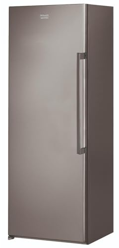 Hotpoint - UH6F2CXI Congélateur Armoire Inox No Frost - Volume 228 L - Thermostat Électronique, Congélation Rapide, 41 dB - H 167 x L 59,5 x P 64,5 cm - Classe Énergétique E - Optic Inox