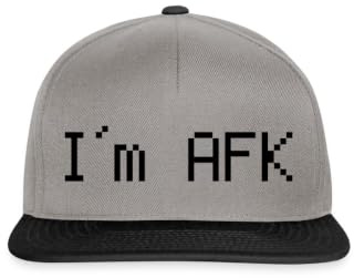 Spreadshirt I'm AFK | Gaming Snapback Cap