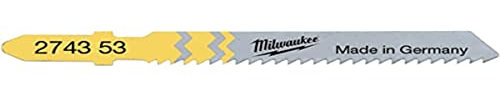 Milwaukee 4002395301553 Lame de Scie Sauteuse pour Coupe Universelle, Multicolore