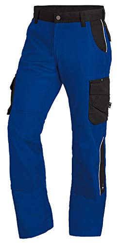 FHB Premium Bundhose Twill 300, 1 Stück, 48, royalblau / schwarz, 35-130430-3620-48