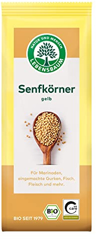 Lebensbaum Senfkörner, Gelb, 80 g