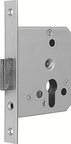 Riegelschloss PZ Dorn 55mm Stulp 20mm ktg.VA