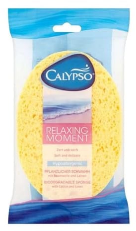 Calypso Natural Relaxing Moment Soft & Delicate Bath Sponge (pack of 10)