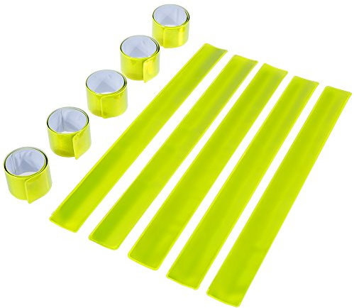 GOLDGE 10st Schnapparmband Reflektorbänder Klatscharmband Reflektierend Sicherheitsband Kinder