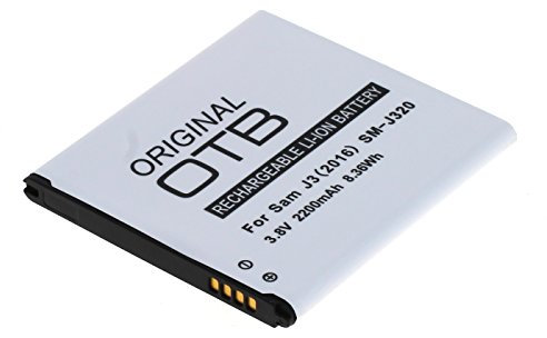 OTB - Akku kompatibel zu Samsung Galaxy J3 (2016) SM-J320 - ersetzt EB-BJ530BBE - Li-Ion - 2200mAh Kapazität
