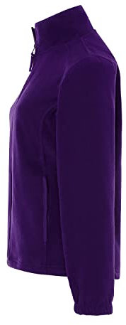 FYL Veste polaire pour femme, Violet (, L