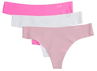 Under Armour Ps Thong 3er Tanga Damen pink, M Damen