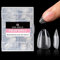 UNA GELLA Capsules Amande Courte 216pcs Ongles Artificiels Préformés Gel Acrylique Extensions Complètes pour Ongles DIY Salon à Domicile 12 Tailles