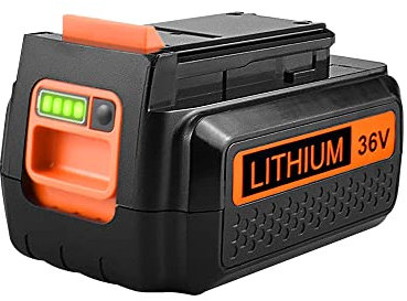 Batería de repuesto para Black Decker BL20362-XJ BL20362 BL2536 BL2036 BL2036 BL1536 LBX2040 36