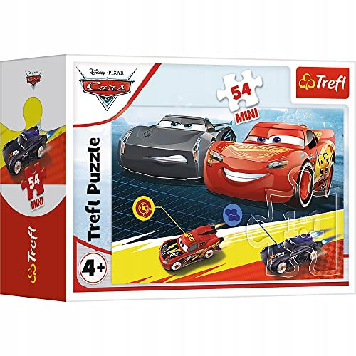 Trefl Mini 54 Teile Puzzle Crazy Race Cars 3