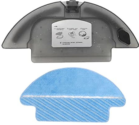 GammeC Original 1 Pcs Robot Aspirateur Réservoir d'eau Comprend 1x Chiffon De Vadrouille Compatible for Conga 3090 Robot Aspirateur Pièces De Rechange Accessoires