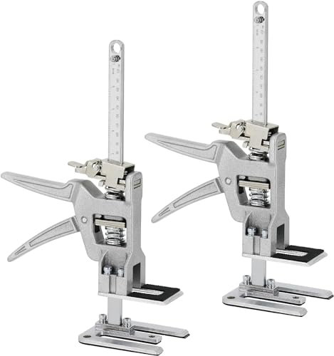Arbeitssparender 2er Armwerkzeug Heber Set aus Stahl, Arbeitssparendes Fliesenheber Möbelheber, Arm Kraftsparender, Handheber Werkzeug für Möbel, Tür, Schrank, Gipskartonplatten, Keramik, Fenster