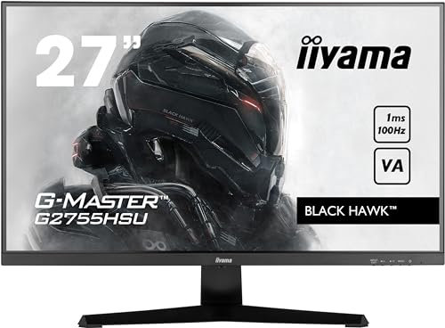 iiyama Ecran PC Gamer 27 Pouces G-Master Black Hawk G2755HSU-B1