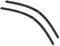 Scheibenwischer Für Mercedes Für Benz E-Klasse W211 26 + 26 2003-2009 Auto Wischerblatt Auto Windschutzscheibe Scheibenwischerblätter Fit Side Pin Arme Wischermotoren (Color : Left Steering)
