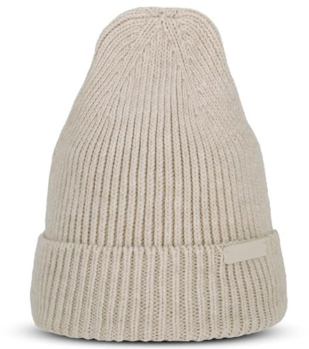 Expatrié Beanie Damen Beige - Luna - Strickmütze für Herbst Winter - Weiche Warme Wintermütze - Mütze Stylisch Elegant & Zeitlos