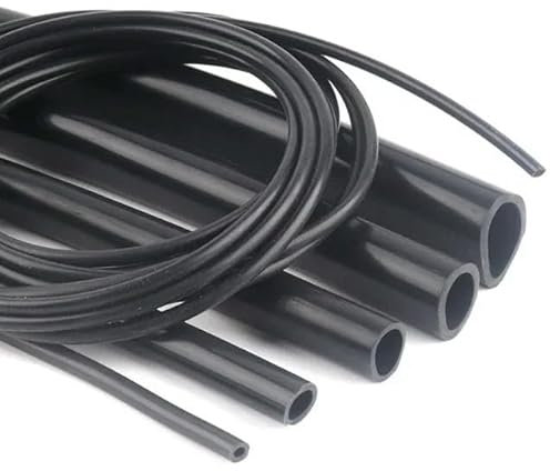 Tubo flessibile in silicone nero per acquario, tubo flessibile in gomma morbida resistente al calore ad alta pressione per serbatoio carburante, tubo nero 1M-ID 10 mm x OD 13 mm