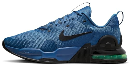 Nike Training Schuhe M Air Max Alpha Trainer 5, Court Blue/Black-Green Strike, DM0829-403, 43 EU (9.5 US)