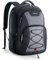 bagsmart Travel Laptop Backpack, 15.6 inch Laptop Backpack with USB Charging Port, Water Resistant College bookbag for Women Men, Casual Daily Backpack for Travel, Black