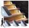 SEEMAIL Motion Sensor Step Solar Lights Outdoor Waterproof, 8 Led Stair Lights for Outside, Motion Detector Lamps Solar Power for Pathway/Deck/Walkway/Drivway/Lawn/Garden(4PC)