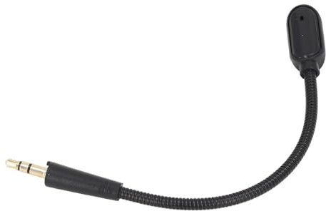Brazo de Micrófono Desmontable para Barracuda X, Micrófono de Juego Desmontable, Micrófono de Juego de Repuesto de 3,5 Mm, Tapa de Esponja con Cancelación de Ruido,