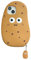 Nogkdyc Kawaii Handyhülle Für iPhone 15 Niedliche Ausdruck Kartoffel-Telefon Hülle Für iPhone 15/14/13/12Promax Kreative Dreidimensionale Silikonabdeckung Vollweiche Schale-12-B