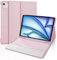 WINCHKING iPad Air 11 2024 Funda Teclado Español para iPad Pro de 11 Pulgadas 4 - Funda con Teclado Bluetooth, Desmontable magnético Touchpad & Retroiluminación Teclado con Letra Ñ, Rosa