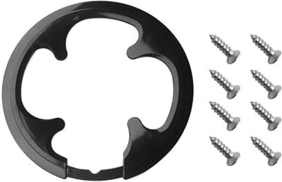 Fahrrad-Kettenblattschutz, 42T Kettenschutzring, universal, MTB, Outdoor, Radfahren für Fahrrad, Ritzel, Kurbelgarnituren, Schutzabdeckung(Color:Schwarz)