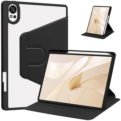Funda para tablet Huawei MatePad Air 2024 de 12 pulgadas / MatePad 12X 2024 de 12 pulgadas, piel sintética, delgada, ligera, función de apagado y encendido automático, cierre magnético, funda