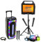 MOOVING Light & SOUND MS-MAGIC-SOUND1000 - Altavoz portátil Bluetooth 1000 (4 micrófonos)