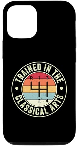 Trained In The Classical Arts 4 Speed Manual Transmission Case for iPhone 12/12 Pro