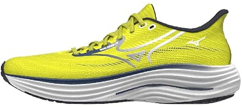 Mizuno Herren Wave Rider Laufschuh - J1GC2503, Farbe:Gelb, Herren Schuhe:40.5