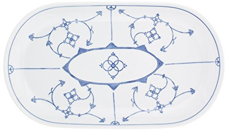 KAHLA 463306A75019H Blau Saks Platte, oval, 32 cm
