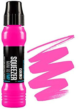 Graff-City Grog 10 Mini Markierstift, Textmarker, nachfüllbar, 10 mm Neon Fuchsia - FMP-16
