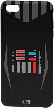 Tribe Star Wars Hood Smartphone Case for Apple iPhone 6/6s, Mobile Phone Cover including Microfiber Cloth & Screen Protector - Darth Vader
