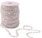 30M Perlengirlande Kristall Diamant Girlande Acryl Hochzeit Party Tischdeko mehrfarbig