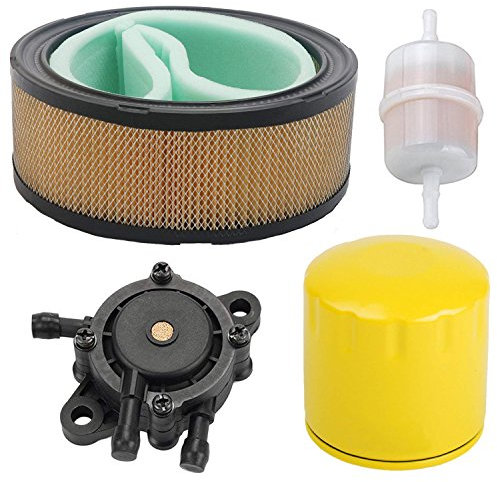 OxoxO Reemplaza el filtro de aire filtro de aceite bomba de combustible con 24 050 CH11-CH15 CV11-CV22 M18-M20 MV16-MV20 y K582 CV640 SV730 motor de cortacésped reemplaza 52-050-02-S 5205002
