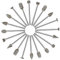 ZFYQ Fraises Diamant, 20Pcs Fraise Rotative Diamant, Foret/Tête/Pointe Diamantée, avec 3mm Tige pour Outil Rotatif Meulage, Polissage, Gravure de Bricolage