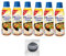 EDEKA Gut & Günstig Pflanzencreme zum Braten und Kochen mit Gratis Genussleben, 6 x 500 ml