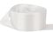 Doppelseitiges Satinband, Größe 38 mm x 10 m (weiß), perfekt für Geschenke, Nähen, Partys, Dekorationen, Veranstaltungen, Kleider, Hochzeit, Weihnachten, Basteln, Schleifen, Auto, DIY, Blumensträuße,
