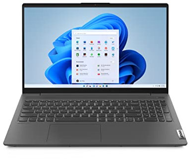 Lenovo IdeaPad 5 Notebook 39.6 cm (15.6) AMD Ryzen 7-5700U 16GB RAM 512GB SSD Graphite Grey, AMD Ryzen 7 5700U Octa-Core, Windows 11 OS, Integrated AMD Radeon Graphics,