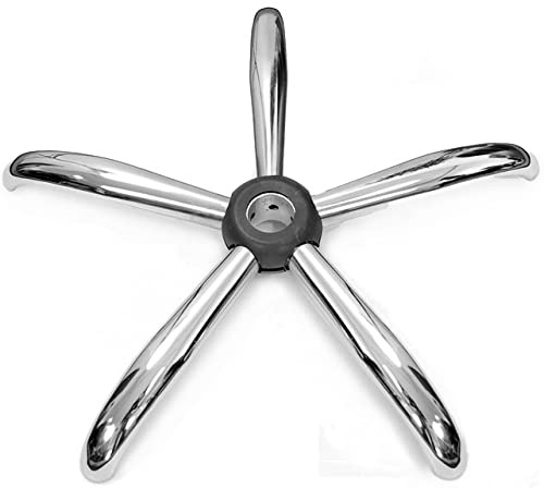 Sofotel Fußkreuz Bürostuhl 320 Verchromt Fuß Klauen-Füße Stuhlbasis Zubehör Ersatzteil Fünf-Sterne-Fußbasis in Schwarz